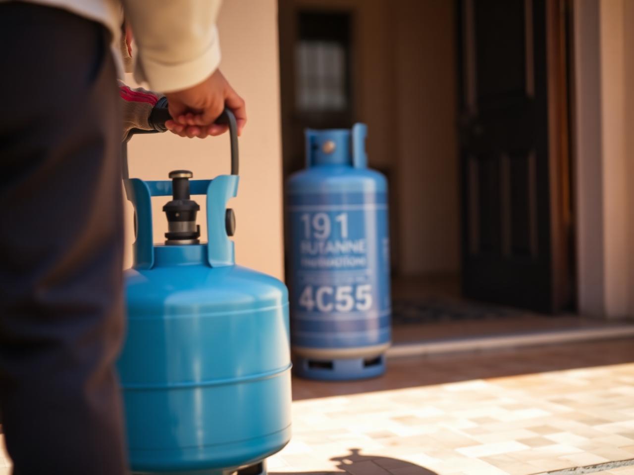 Livraison de bouteille de gaz